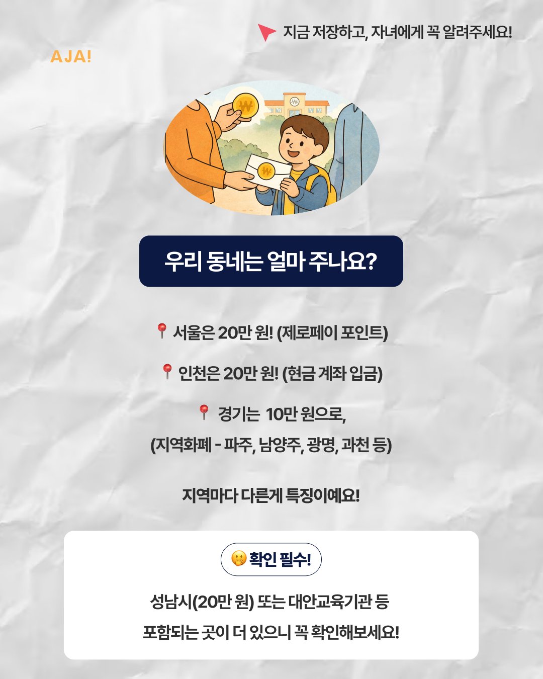 초등 입학지원금 신청방법 이미지
