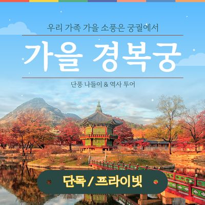 [프라이빗] 경복궁 역사 투어 (1시간)