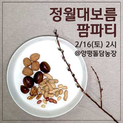 [특별할인]정월대보름 팜파티